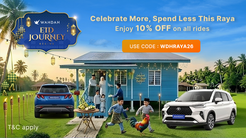 One Ride Closer to Raya! Enjoy 10% OFF